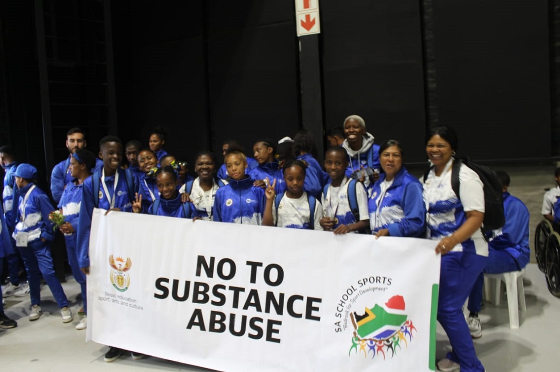 Limpopo Team participate at the School Sport National Summer Games Championships in Pretoria. 